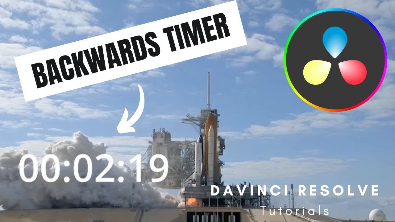 How to create a Backwards timer in DaVinci Resolve? - YouTube