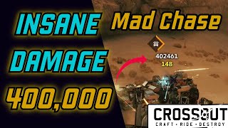 Incinerator V Jotun  Stacking INSANE Damage in New Mad Chase Raid | CROSSOUT Weapons Test and Tips