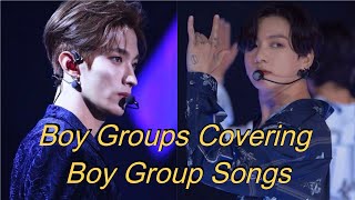 Boy Groups Covering Other Boy Group Songs