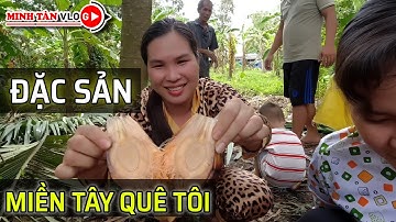 Dừa Nước ngon Đặc Sản chỉ có ở Miền Tây Sông Nước | Cuộc sống dân dã miền tây | Minh Tàn Vlog