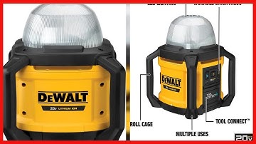 DEWALT 20V MAX* LED Work Light, Tool Only (DCL074)