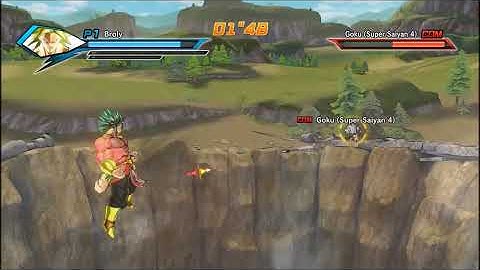 Dragonball Xenoverse - Mod Gameplay - SSJ4 Broly Vs. SSJ5 Goku