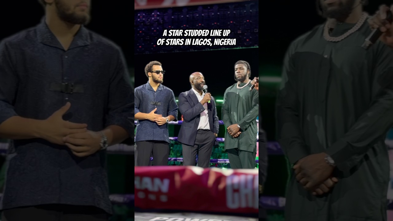 AMIR KHAN , EZEKIEL ADAMU , MOSES ITAUMA , ADE OLADIPO , DAVID ADELEYE , LAWRENCE OKOLIE IN 🇳🇬