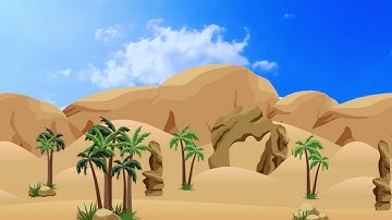 FREE VIDEO LOOP ANIMATED BACKGROUND BY TEACHER CLARIFE #DESERT