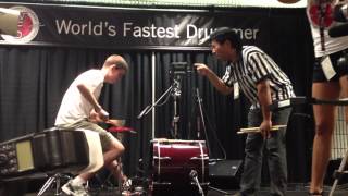 Daniel Rice - World's Fastest Drummer 2012