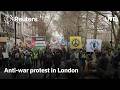 Live Protest in London Against War in Iran ✊