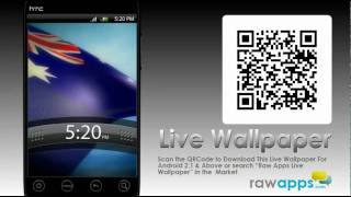 Live wallpaper app review - The flag of Australia screenshot 4