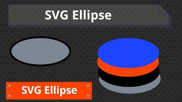 how to create Ellipse using svg || Ellipse || SVG || HTML || css || future exam