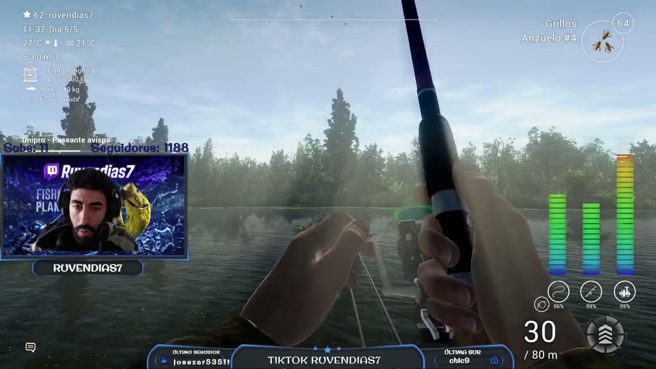 Primera Parte "Pez Monstruo Desgarrador de Espinas en Río DNipro"