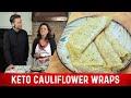 Keto Cauliflower Wraps Recipe