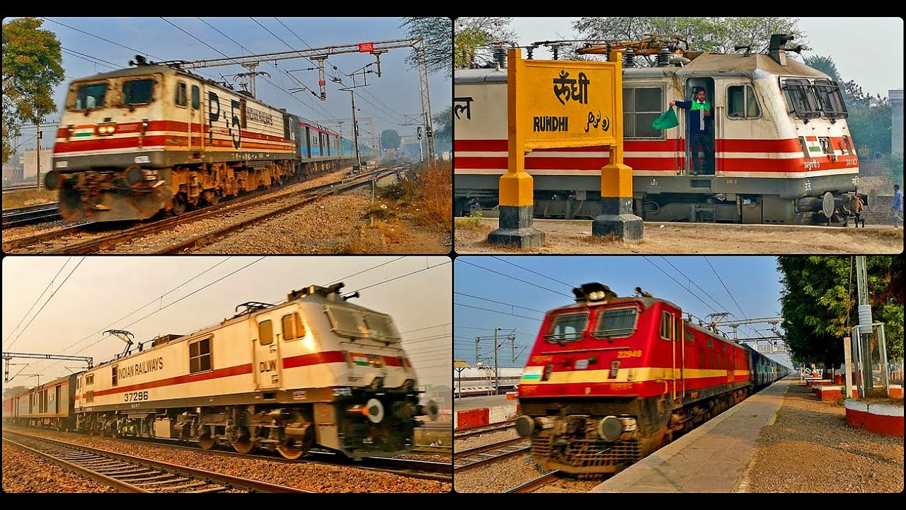 27-in-1 Super Compilation | Gatimaan Rajdhani Shatabdi Duronto | WAP-4 WAP-5 WAP-7 | Rundhi