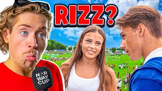 Jeg dro på NORWAY CUP for å sjekke RIZZ Gamet til GUTTA!