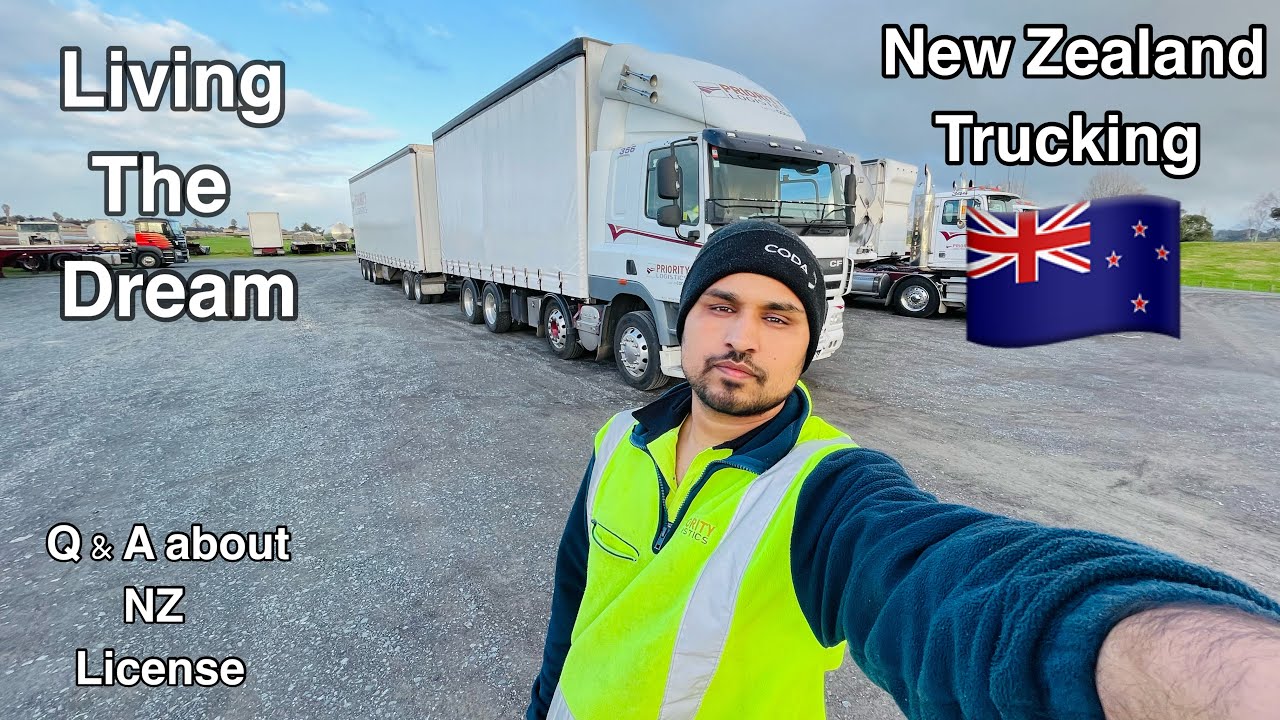 Living The Dream | Q & A about NZ License | Punjabi | New Zealand Trucking | Manpreet Dhillon VLOGS