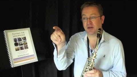 Rob Buckland - PLAYING THE SAXOPHONE - Video Tutorial on Vibrato