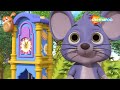 Hickory dickory dock 3d rhyme  nursery rhymes  kids songs  shemaroo kids junior