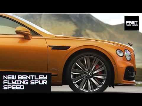 New Bentley Flying Spur SPEED!