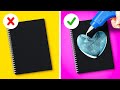 COOL ART TRICKS AND DRAWING HACKS || Easy And Cool Glue Gun Hacks By 123 GO GOLD