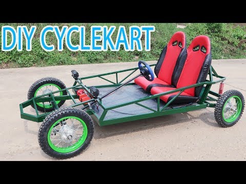 Build an CycleKart At home - DIY Buggy Car - Tutorial