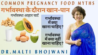 Indian Diet Myths in Pregnancy  प्रेग्नेंसी मे क्या खाएं क्या न खाएं Pregnancy Diet For Indian Women
