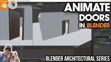 Animate OPENING AND CLOSING Doors in Blender!