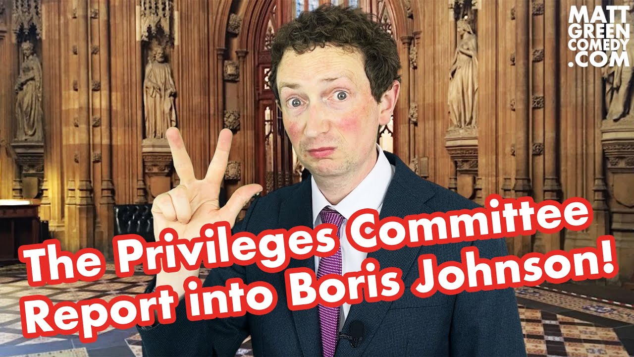 The Privileges Committee Report into Boris Johnson!