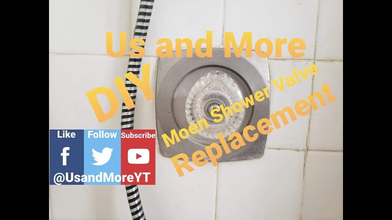 UaM DIY Moen Shower Valve Replacement YouTube