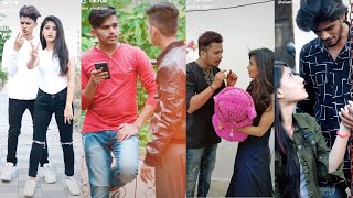 mathe maretha haagide🥰/cute couple love 😍/ comedy video in Tik Tok masti Kannada