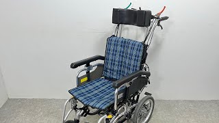 □ MIKI ミキ 介助用車椅子 リクライニング ティルト SKT-8 折りたたみ