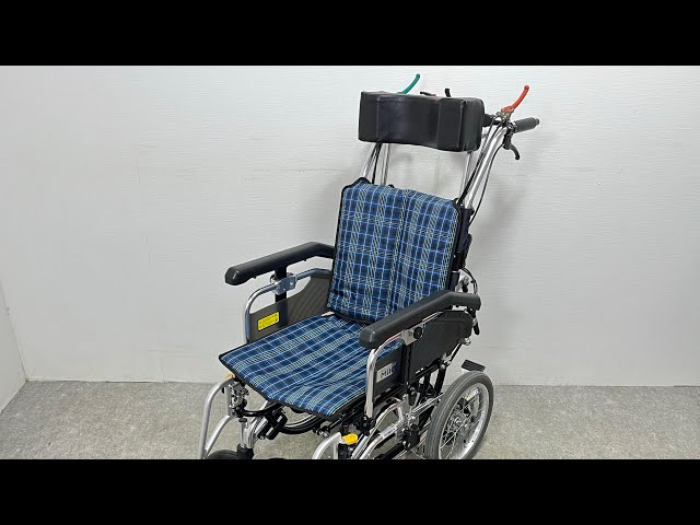 □ MIKI ミキ 介助用車椅子 リクライニング ティルト SKT-8 折りたたみ