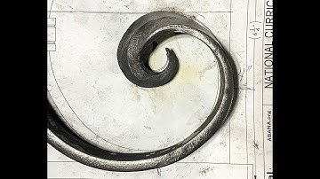 Beveled Scroll for ABANA Level II Grill