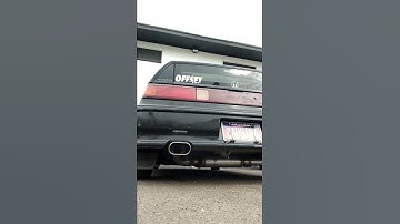 Honda CRX, B16A, Magnaflow Exhaust Sound