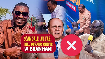 SCANDALE AU TAB.💔ENFIN APRES PSR C.BARUTI,PSR BILL DES AIRS QUITTE BRANHAM POUR EV.WALESA...BOLANDA🔥