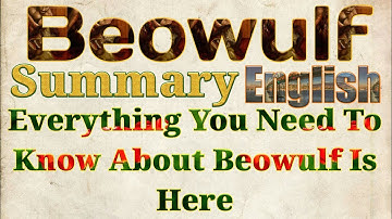 Beowulf Summary in English  | Beowulf theme | Paganism vs Christianity in Beowulf