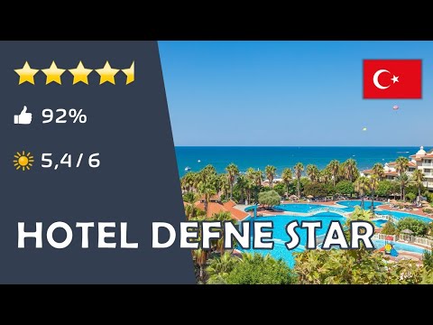 Defne Star Hotel ⭐️⭐️⭐️⭐️ - Side (Türkei)