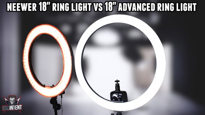 Best Ring Lights  Angler Bi-Color LED 18 vs Neewer 18 LED SRP18-2.4G 