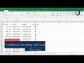 Using conditional formatting and IF Function to compare Actuals and Budgets in Excel