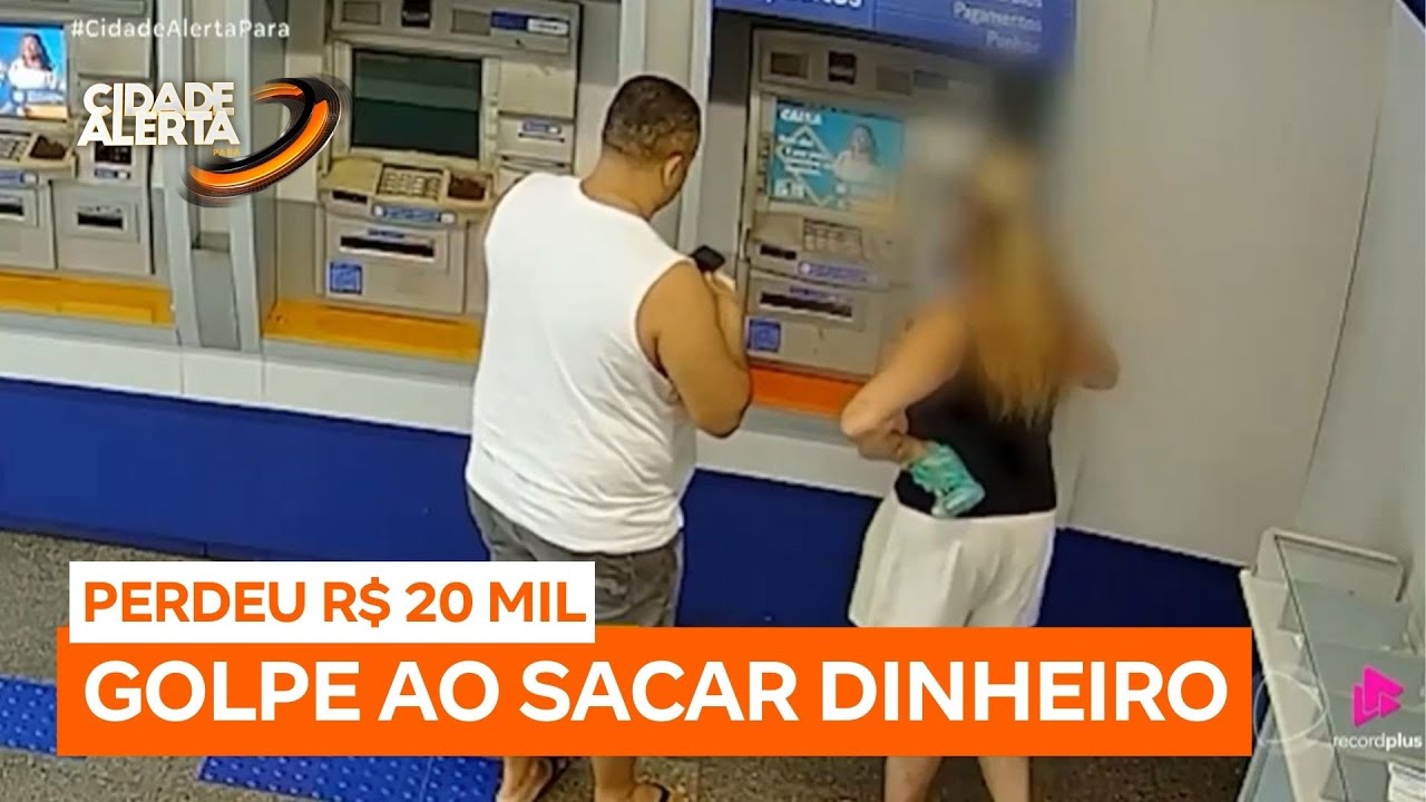 Turista é vítima de golpe em caixa eletrônico de Belém