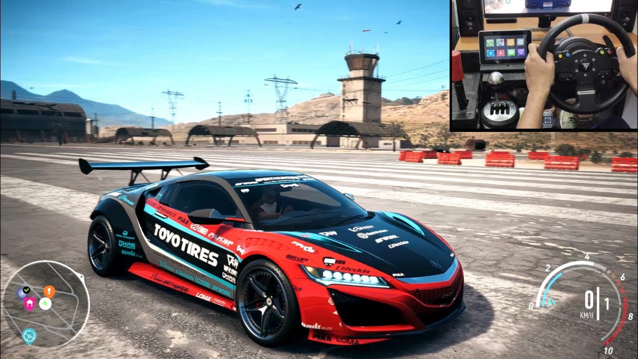 NEED FOR SPEED Payback Acura NSX Super Drive Steering Wheel