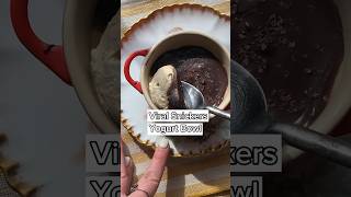 Tried The Viral Snickers Yogurt Bowl! #healthydessert #snickers #spedup #healthyrecipes #whatieat