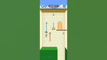 Rescue Cut Gameplay Level 17 (Android, iOS) #rescuecut #shorts #rescuecutgameplay #androidgameplay