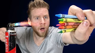 You're using crayons the WRONG WAY!