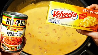 How To Make: Velveeta Rotel Dip - EASY cheese dip screenshot 4