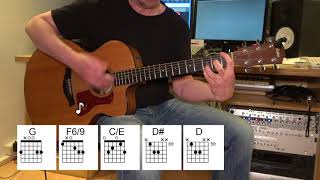 Video thumbnail of "Plush - Acoustic Guitar - Stone Temple Pilots - Original Vocal Track - Chords"