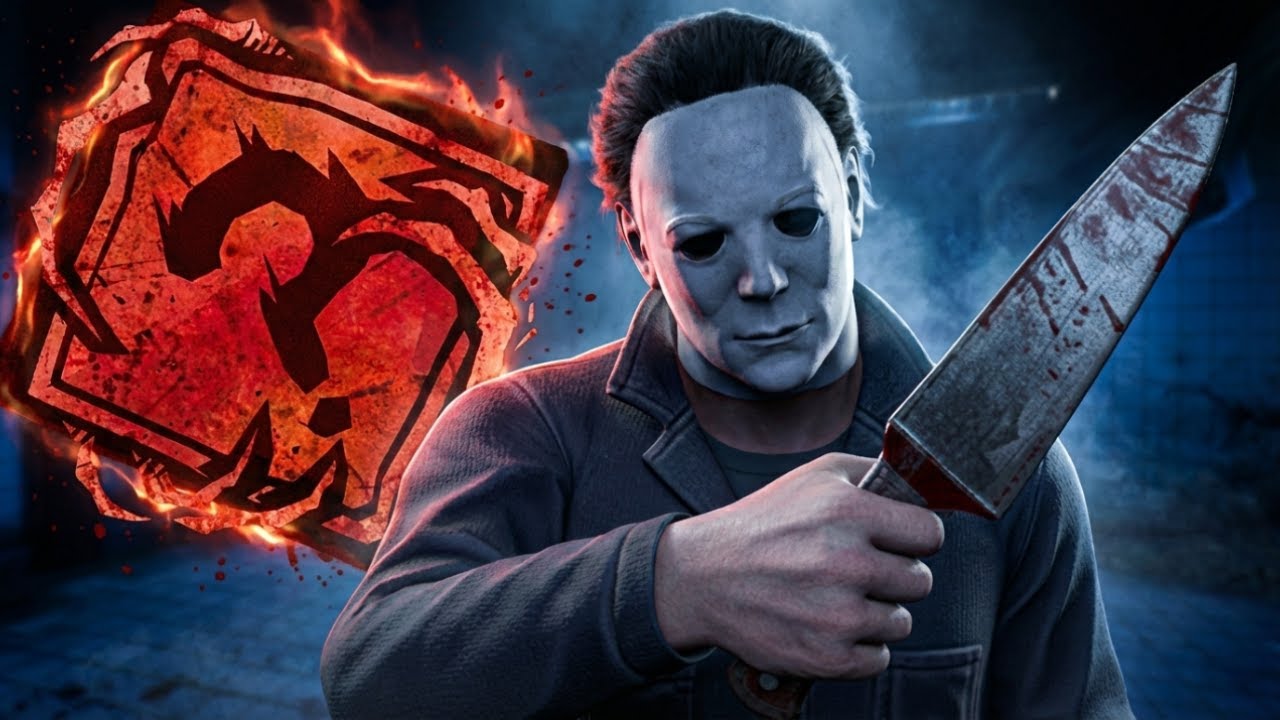 MICHAEL MYERS con PERKS al AZAR DESTROZA IGUAL | Dead by Daylight