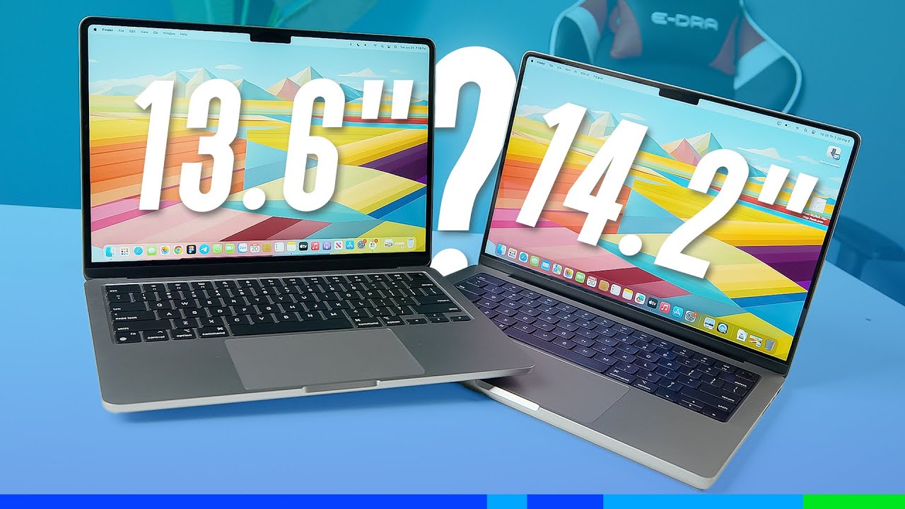 So sánh MacBook Air 13" M2 & MacBook Pro 14": Chọn Macbook nhỏ thì nên mua máy nào?