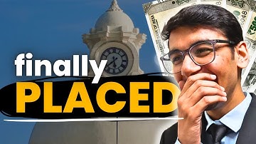 The Craziest IIT Placement Story 😱! | Finally Placed 🥹😭!!