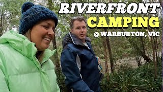 Riverfront Camping & Breakfast Cook Up | Warburton | Yarra River, Victoria