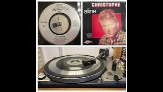 Christophe: Aline, 1965 (Disques Motors MTO 55000 - 1982 reissue) - Dual 1019 /w Shure M95G