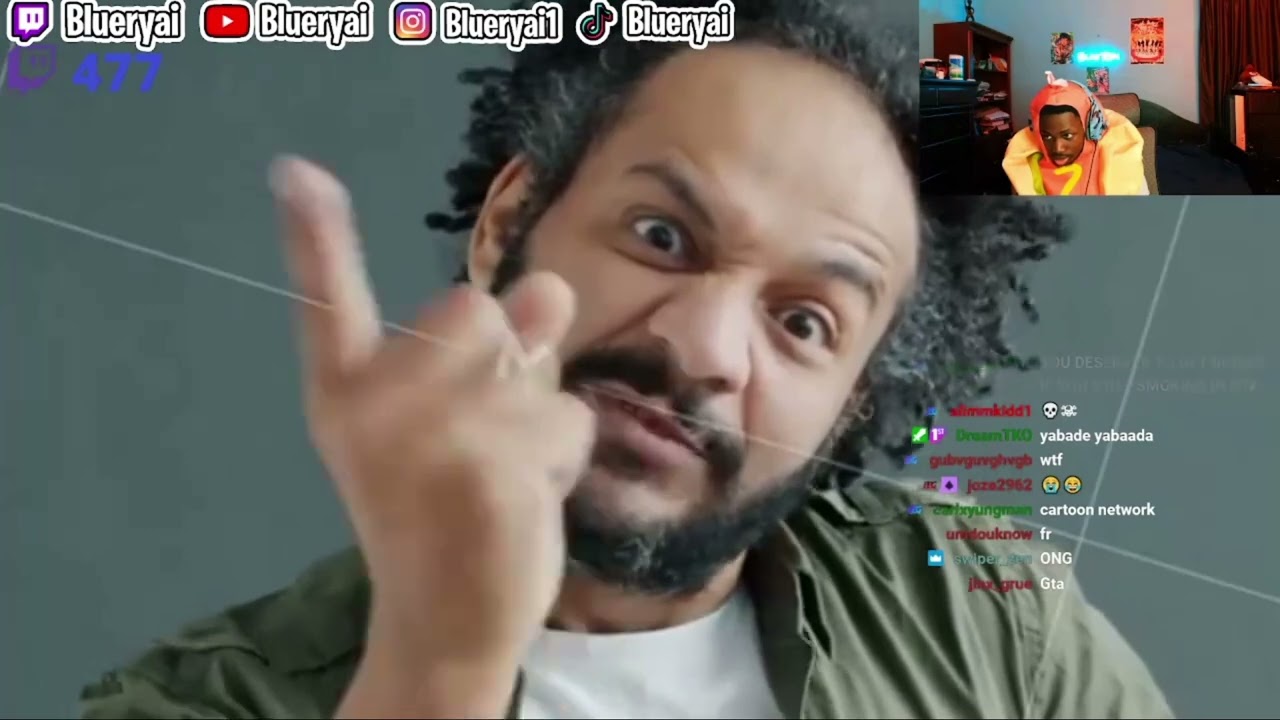 Blueryai реагирует на странную социальную рекламу