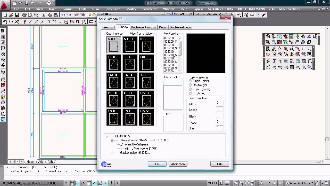 SYSCAD - Curtain wall presentation - Part 2 - YouTube